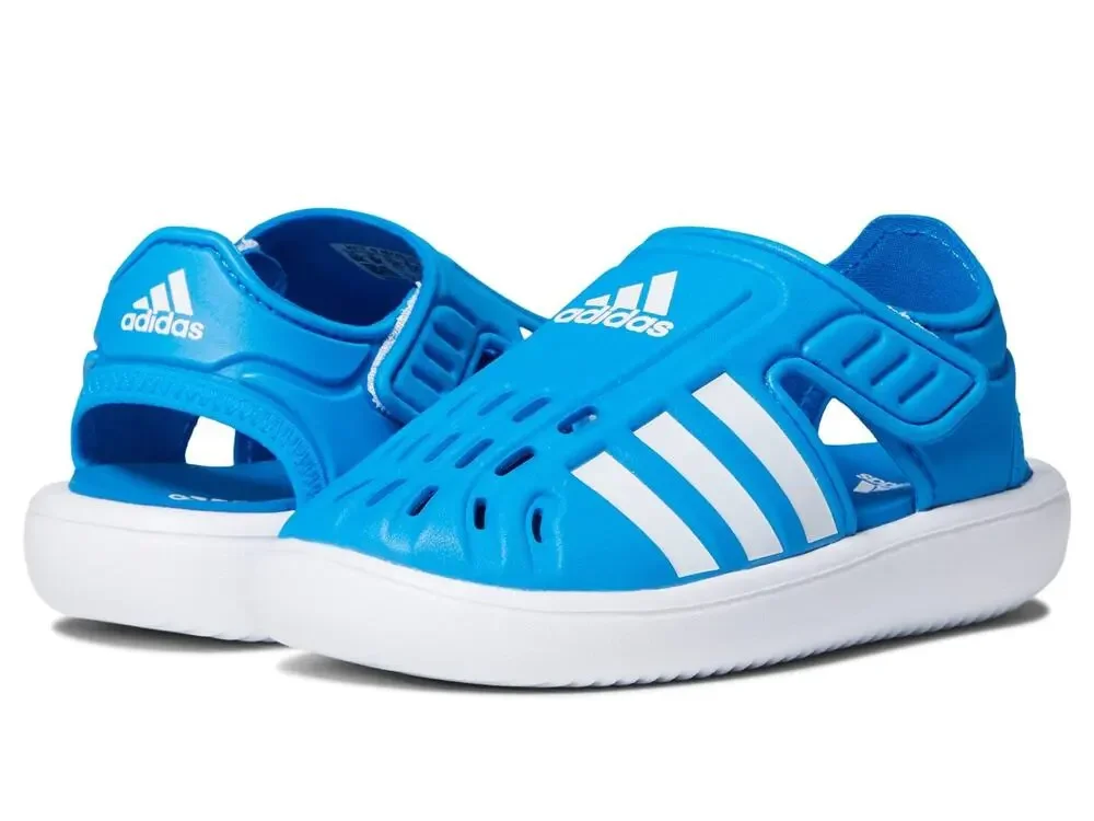 ADIDAS BABY BOY'S WATER SANDALS (INFANT/TODDLER) BLUE RUSH/WHITE/BLUE RUSH 5 M